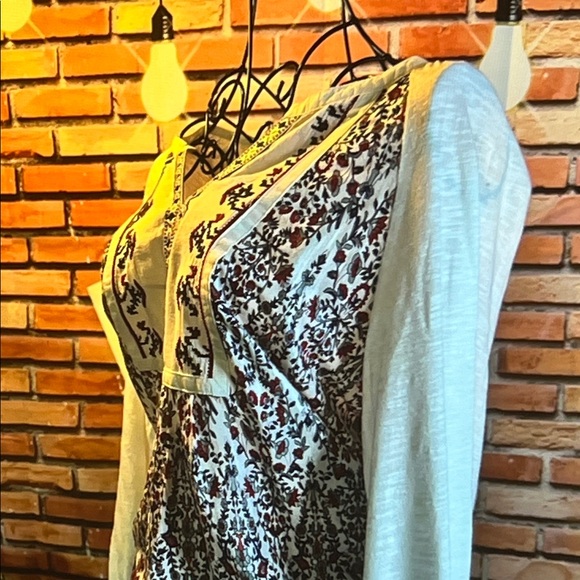 👚 Vintage America – Embroidered Boho Peasant Top – Sz Medium (NWOT) - Picture 3 of 8